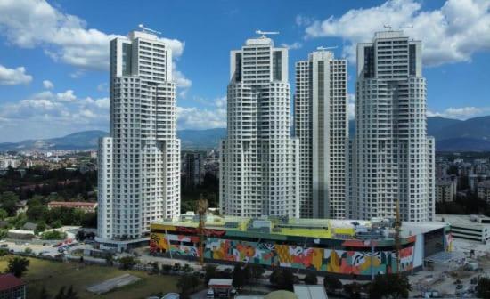 Cevahir Sky City Apartment-Spa & Fitness Center สโกเปีย ภายนอก รูปภาพ